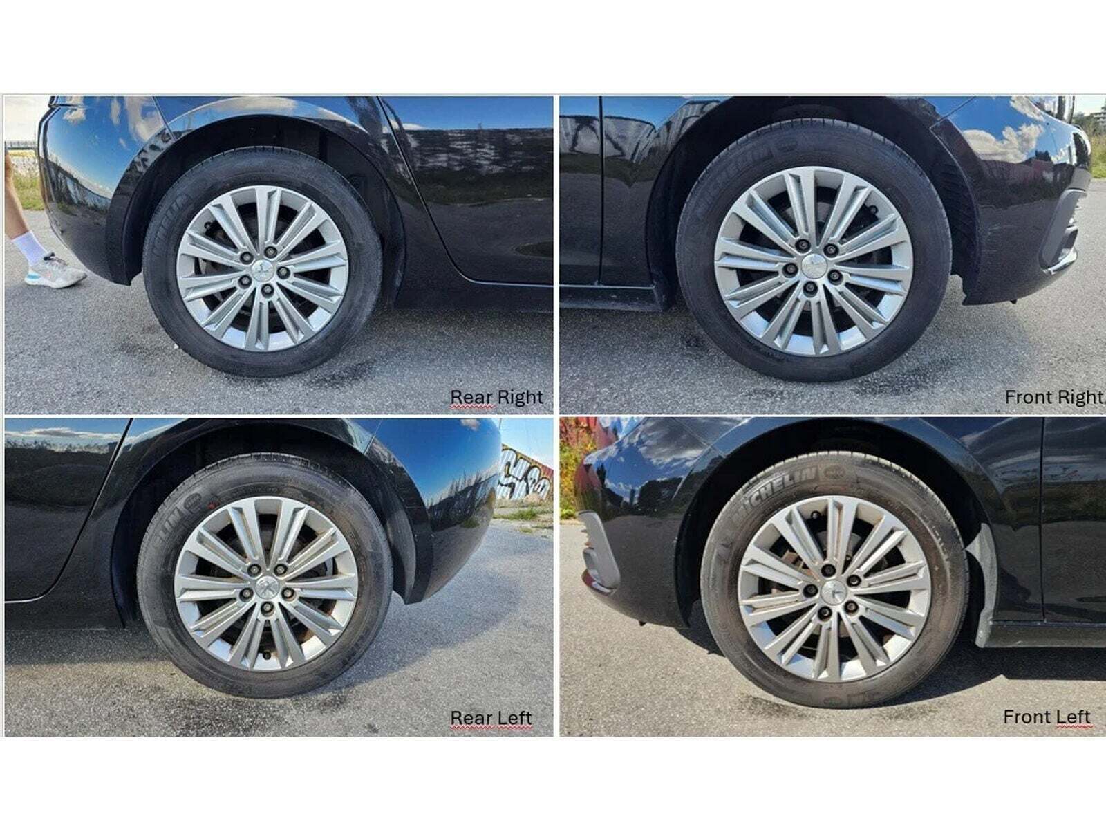 Sort Peugeot 308 fra 2019