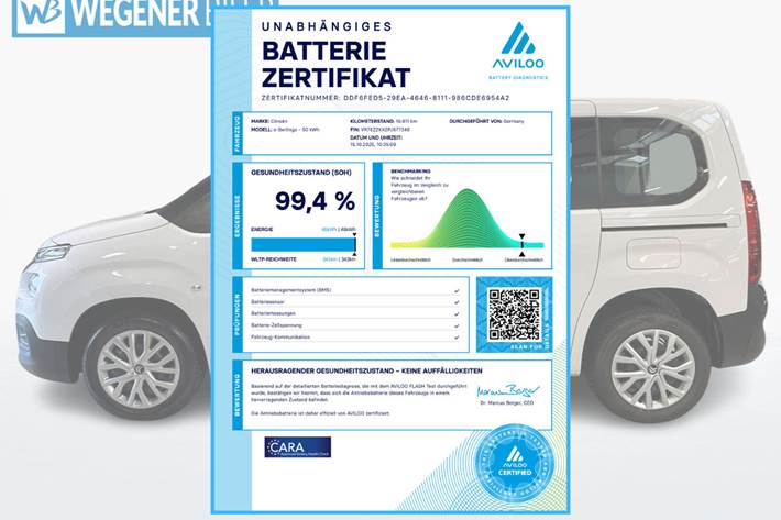 Hvid Citroën ë-Berlingo fra 2023