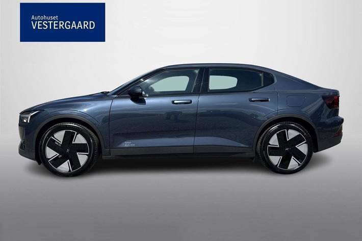 Blå Polestar 2 fra 2025