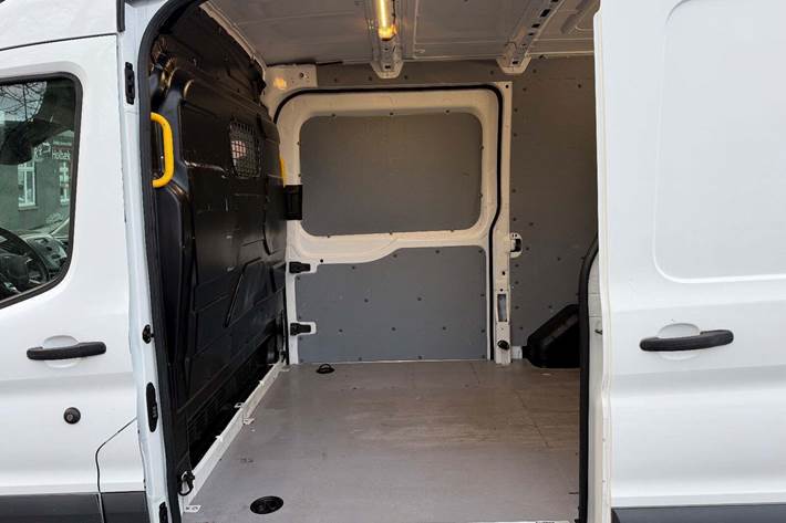 Hvid Ford Transit 350 L2 Van fra 2019