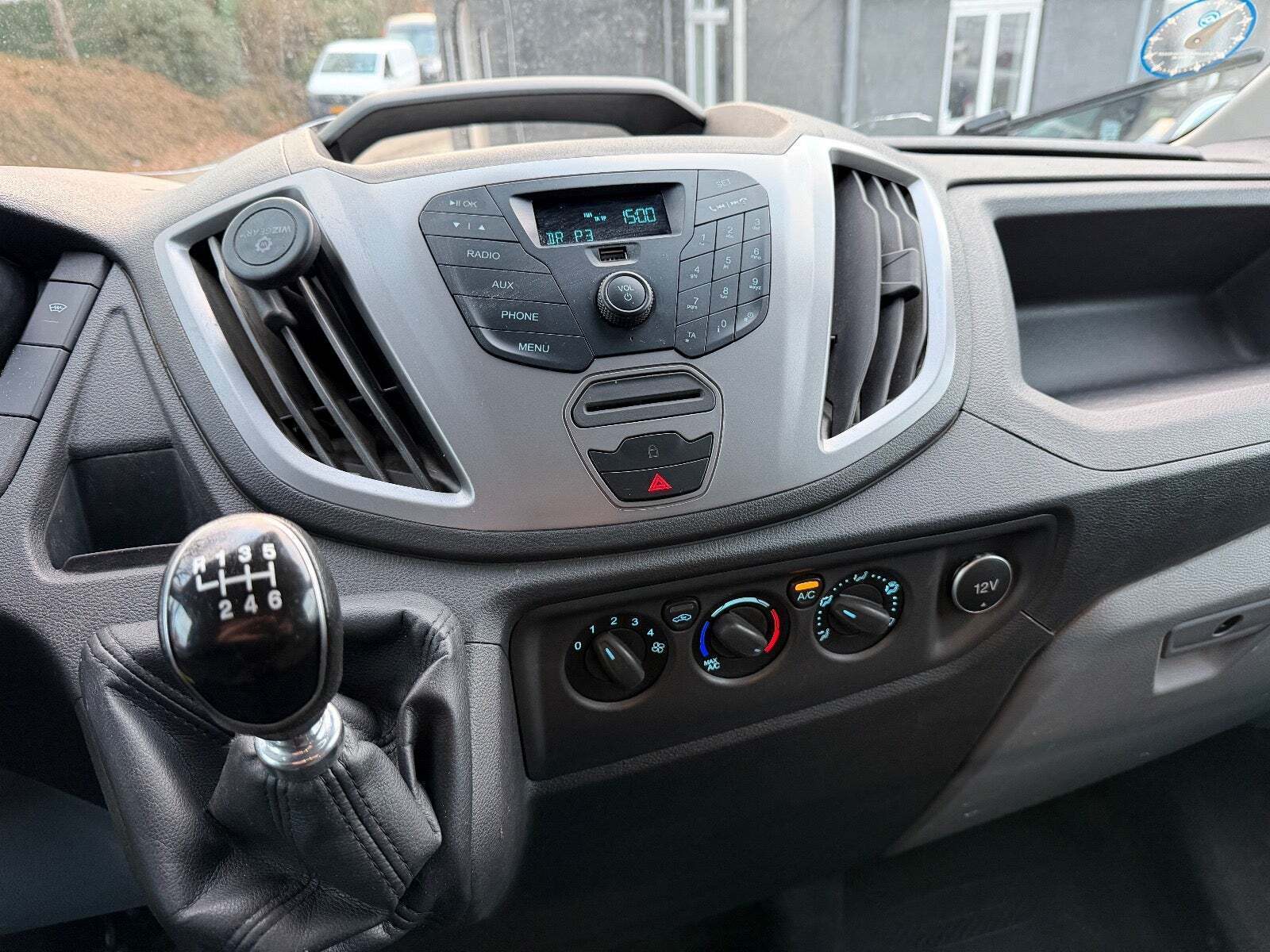 Hvid Ford Transit 350 L2 Van fra 2019