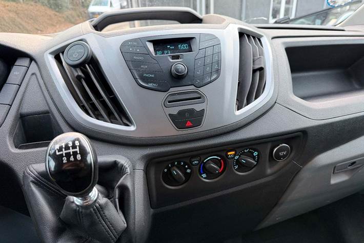 Hvid Ford Transit 350 L2 Van fra 2019