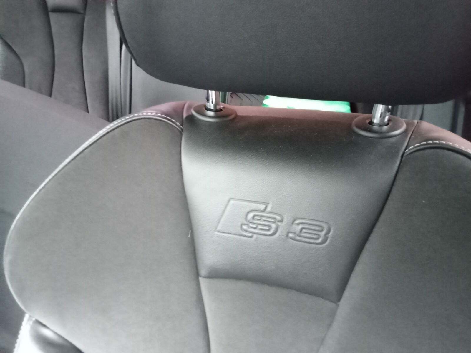 Hvid Audi S3 fra 2014