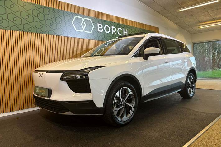 Hvid Aiways U5 fra 2021 set udefra