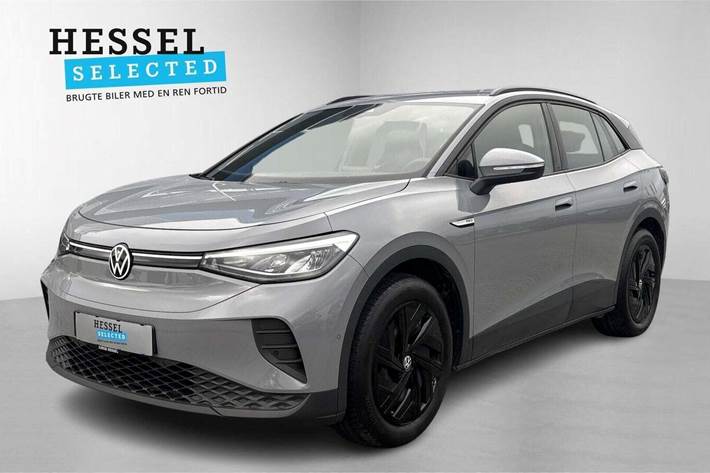 Grå VW ID.4 fra 2022 set udefra