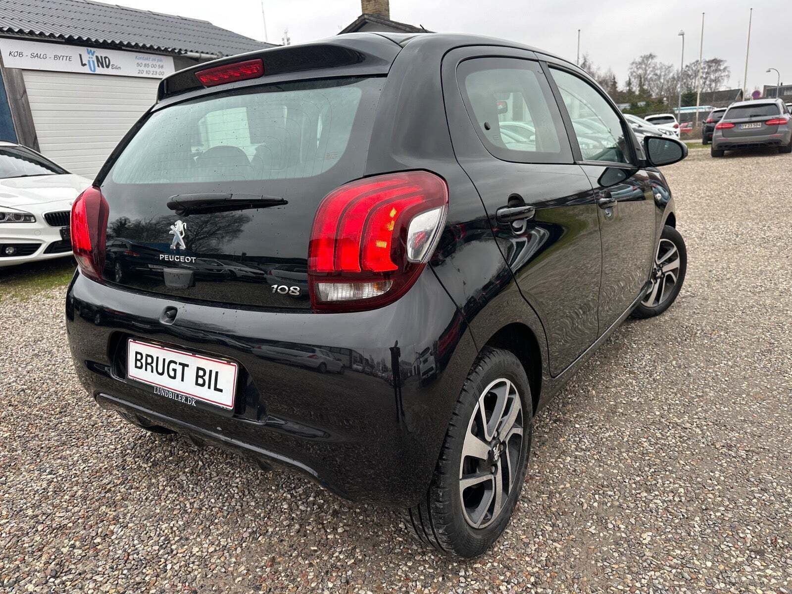 Sort Peugeot 108 fra 2021
