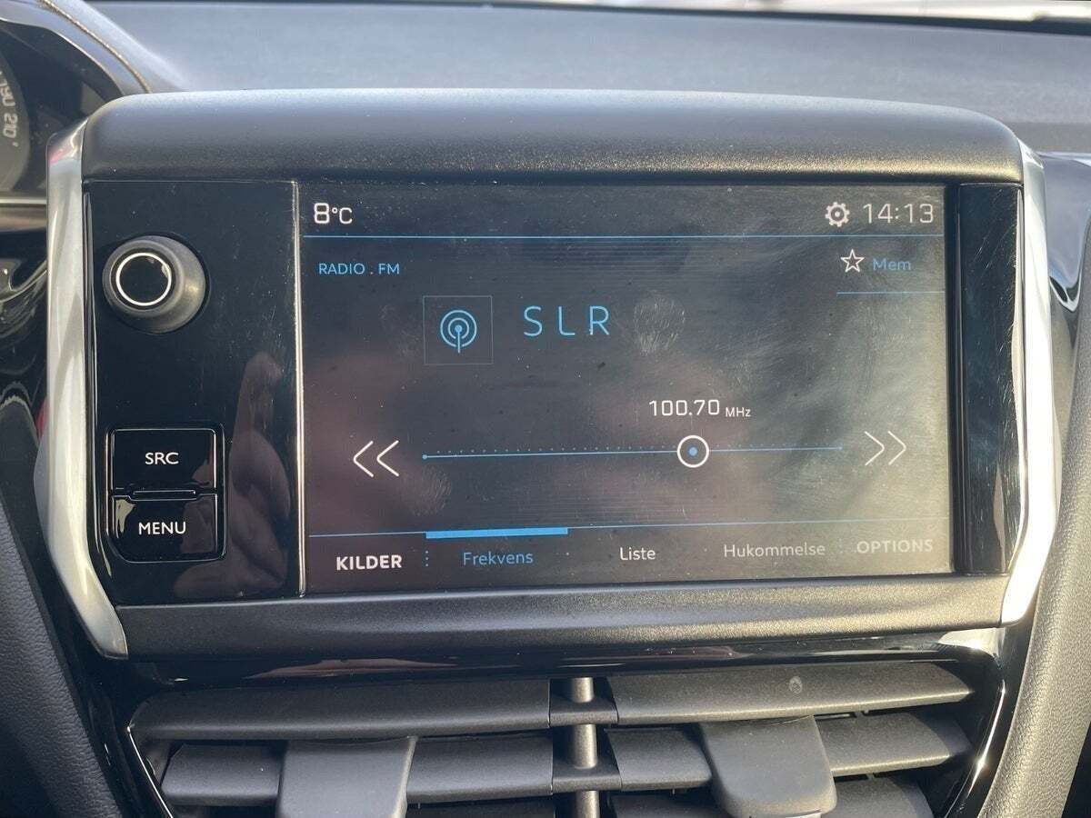 Lilla Peugeot 208 fra 2018