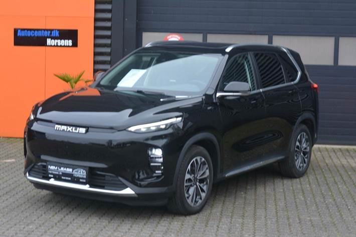 Sort Maxus Euniq6 fra 2022 set udefra