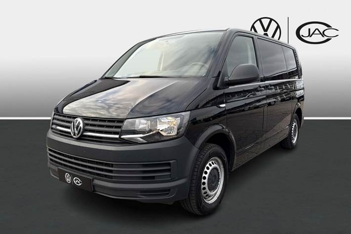 Sort VW Transporter fra 2018