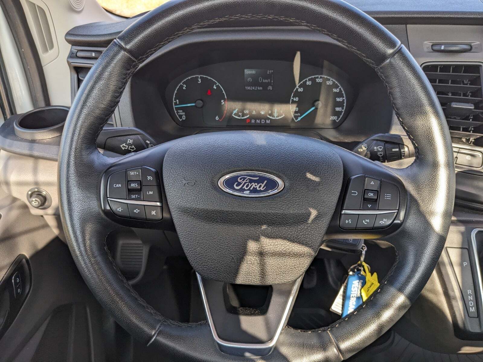 Hvid Ford Transit 350 L3 Chassis fra 2022