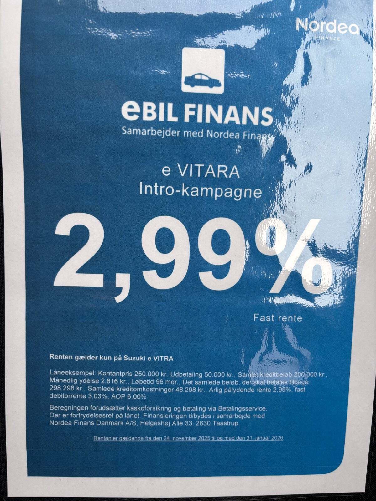 Grå Suzuki eVitara fra 2025