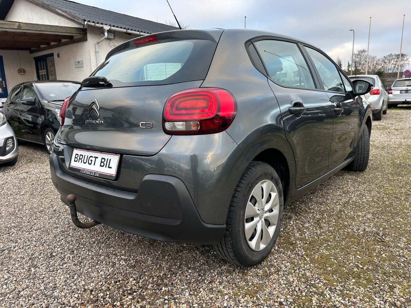 Grå Citroën C3 fra 2018