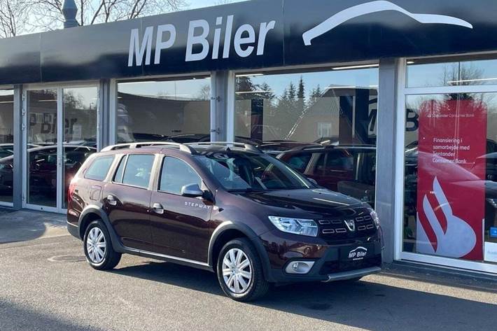 Brun Dacia Logan Stepway fra 2017 set udefra