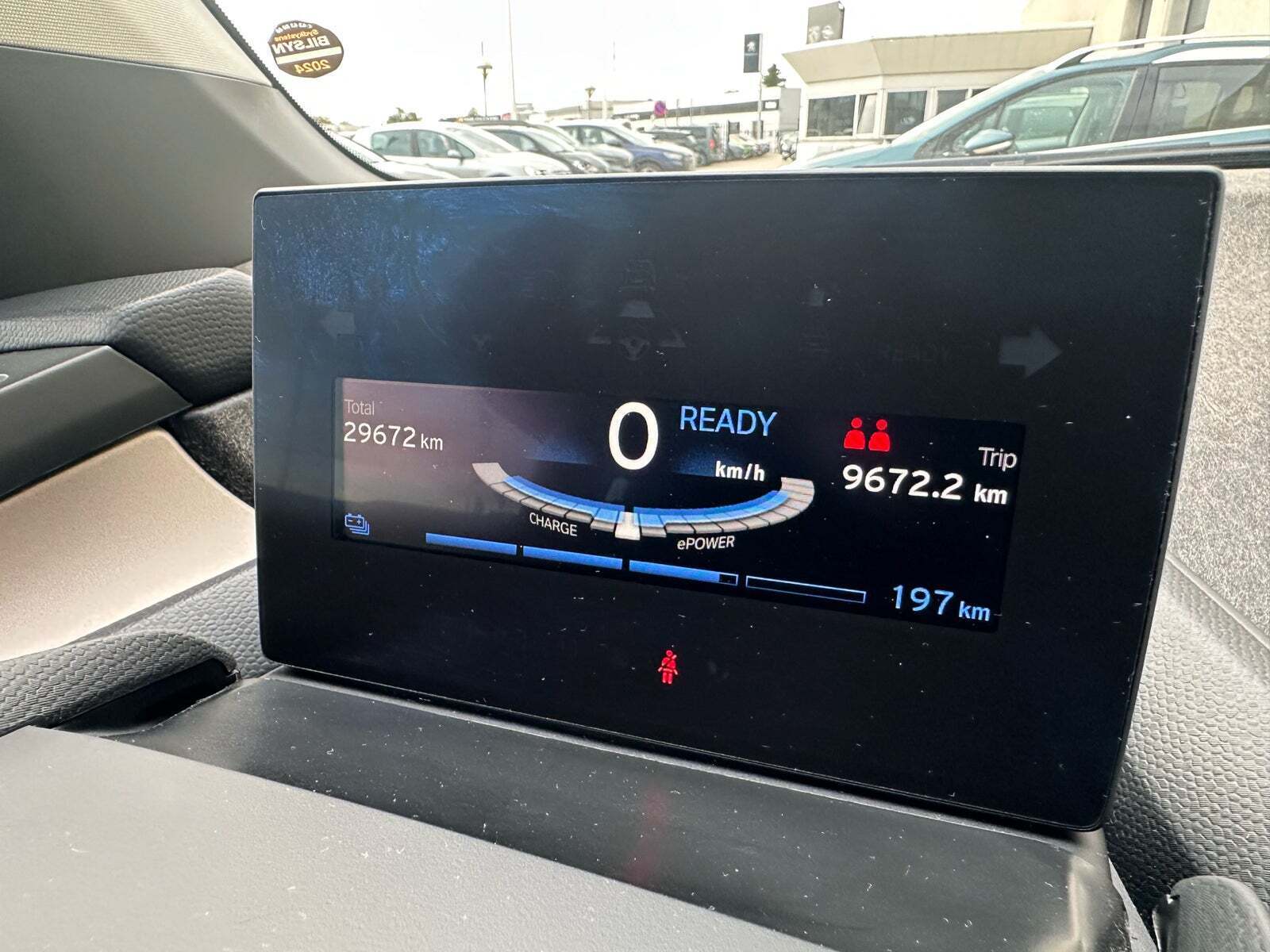 Grå BMW i3s fra 2021