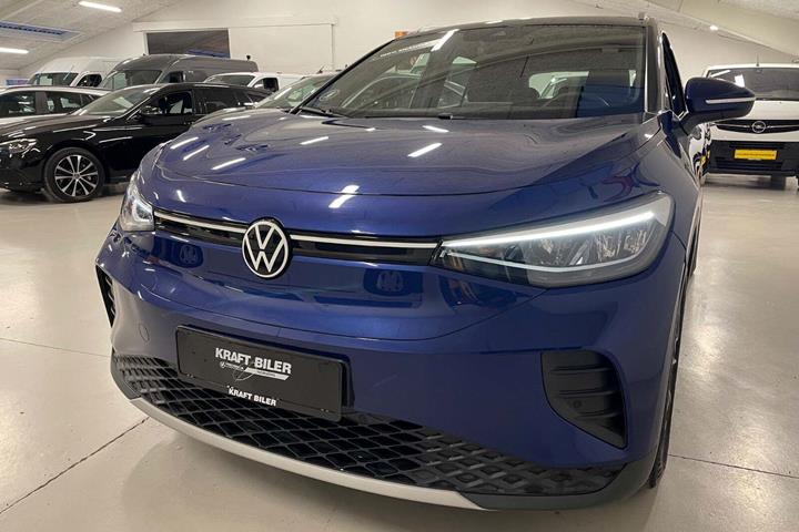Blå VW ID.4 fra 2021