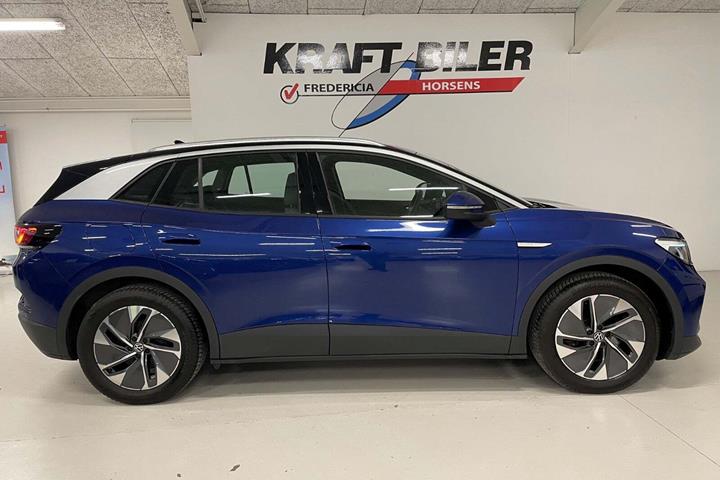 Blå VW ID.4 fra 2021