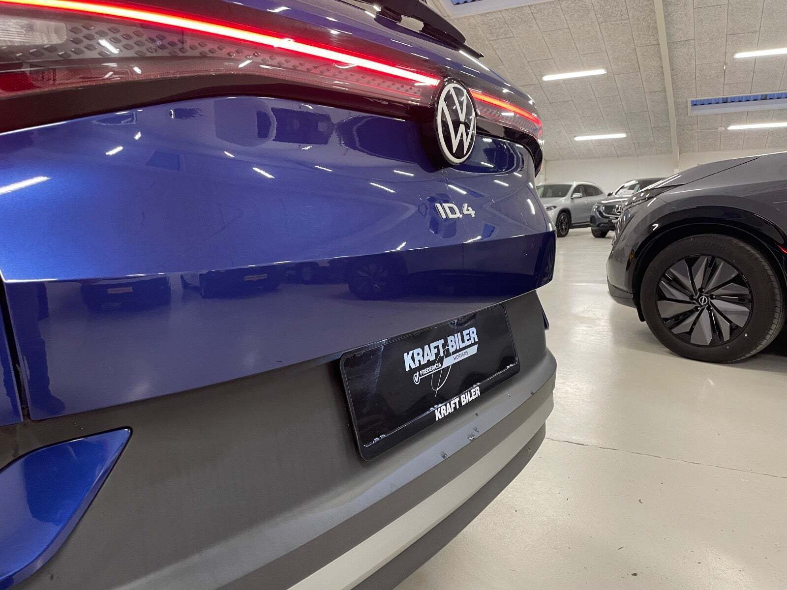 Blå VW ID.4 fra 2021