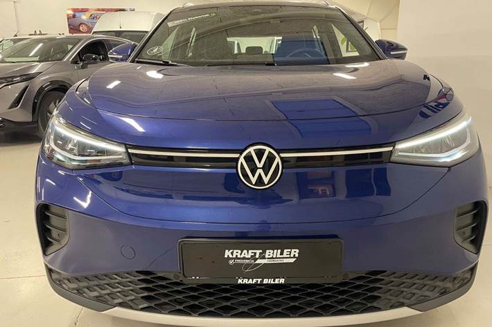 Blå VW ID.4 fra 2021