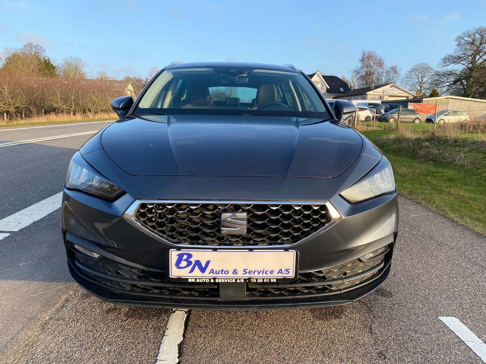 Grå Seat Leon fra 2021