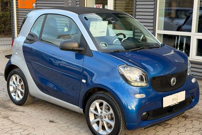 Blå Smart Fortwo fra 2018