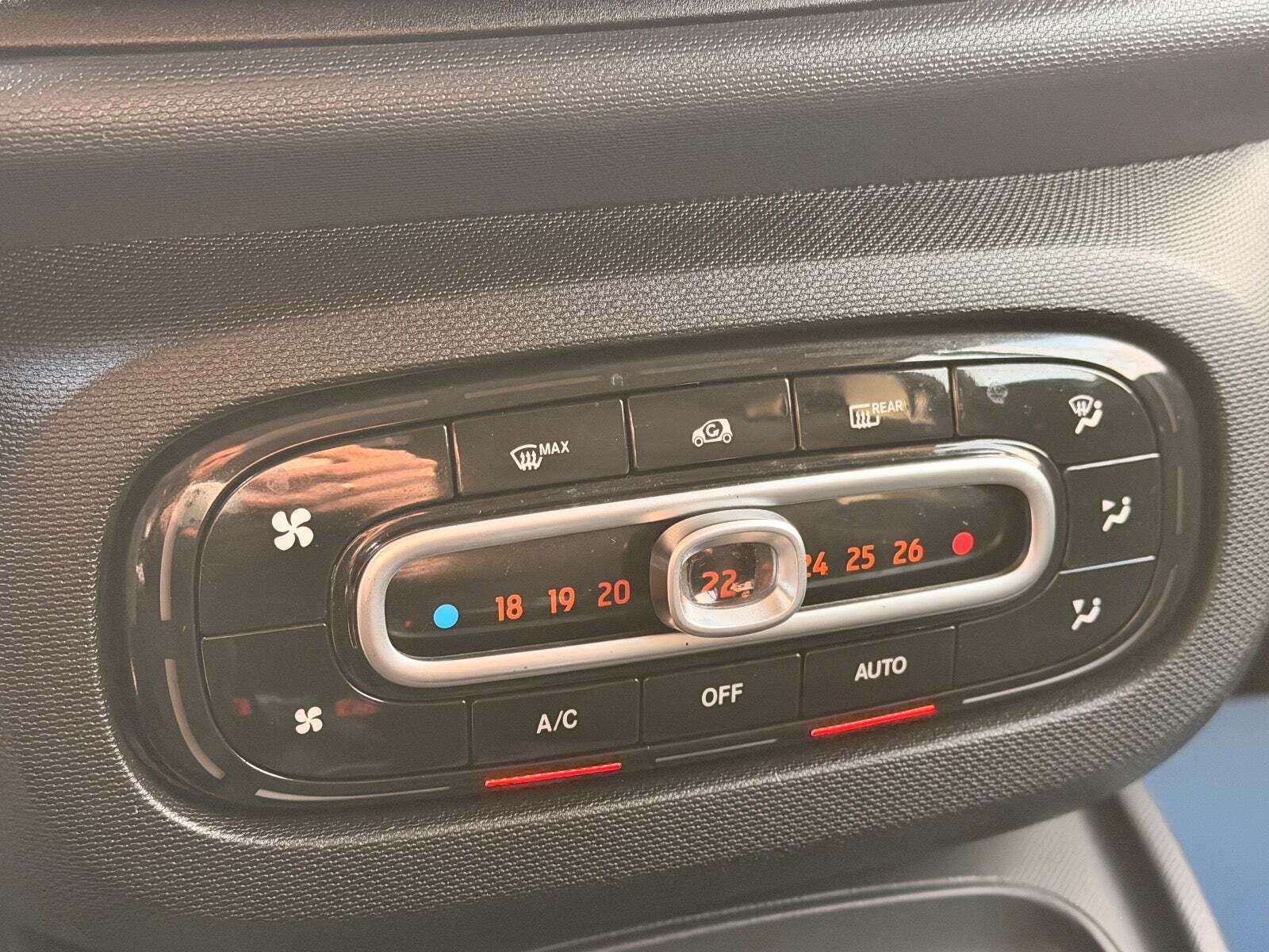 Blå Smart Fortwo fra 2018