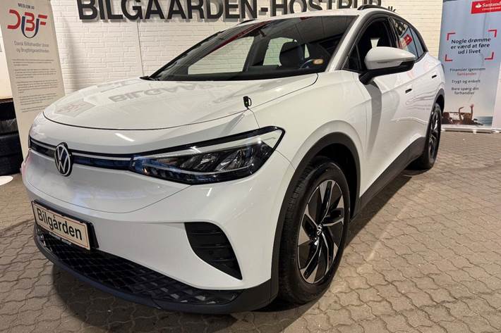 Hvid VW ID.4 fra 2024 set udefra