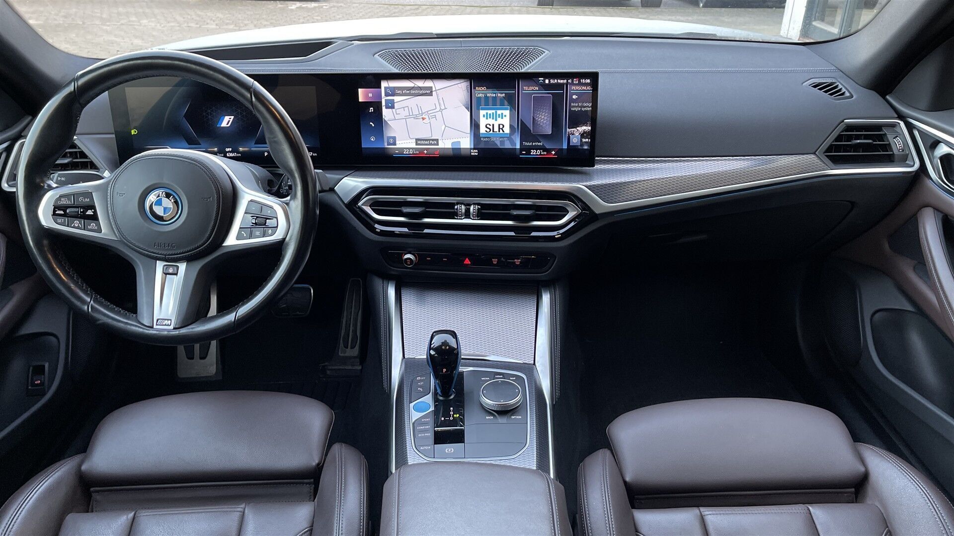 Grå BMW i4 fra 2022