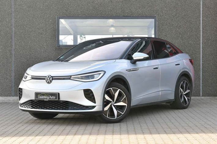Sølv VW ID.5 fra 2022 set udefra