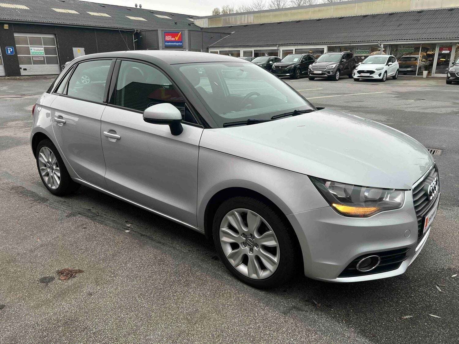 Sølv Audi A1 fra 2013