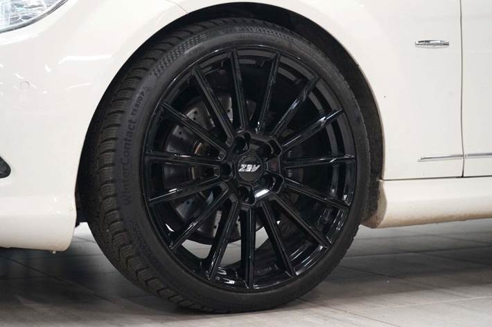 Hvid Mercedes C280 fra 2008