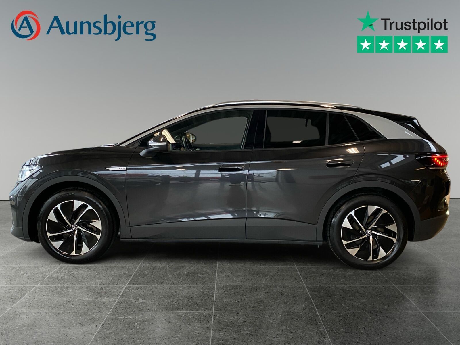 Grå VW ID.4 fra 2022