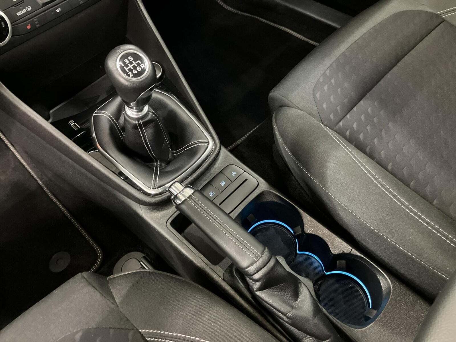 Sølv Ford Fiesta fra 2019