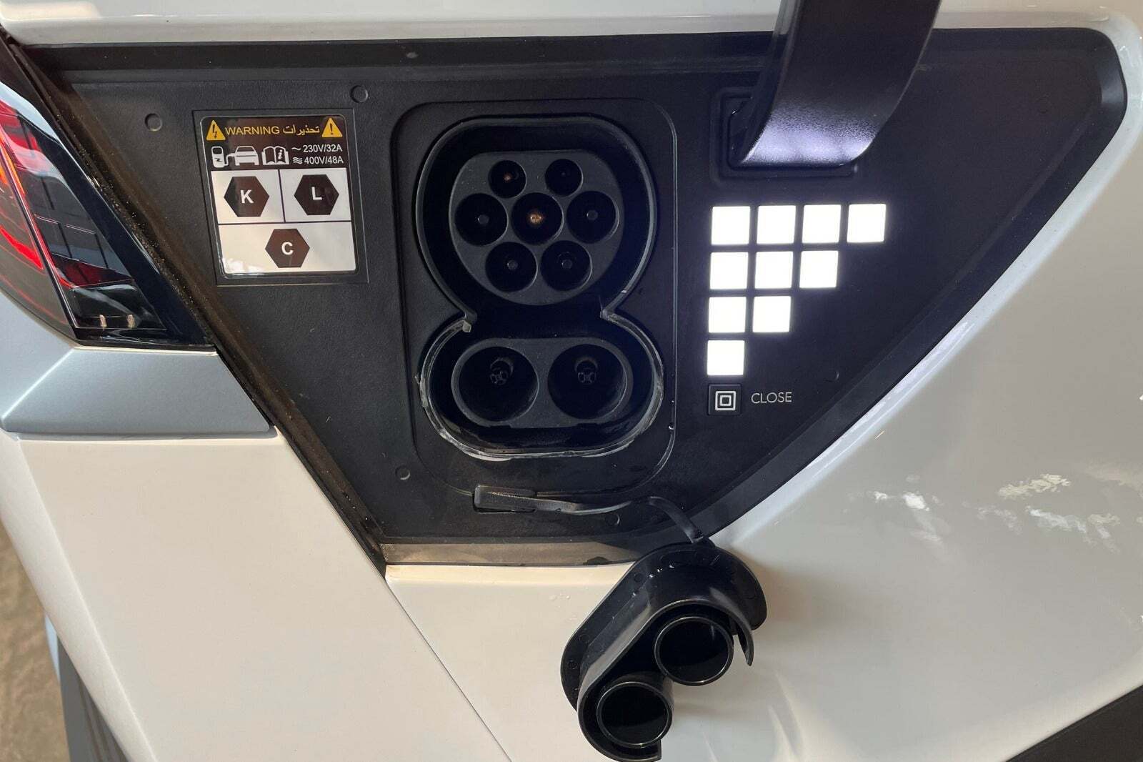 Hvid Hyundai Ioniq 5 fra 2024