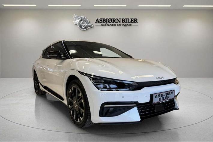 Hvid Kia EV6 fra 2021