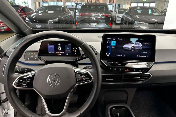 Hvid VW ID.3 fra 2023
