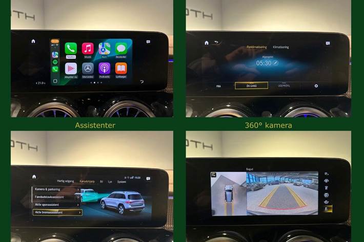 Sort Mercedes EQB350 fra 2023