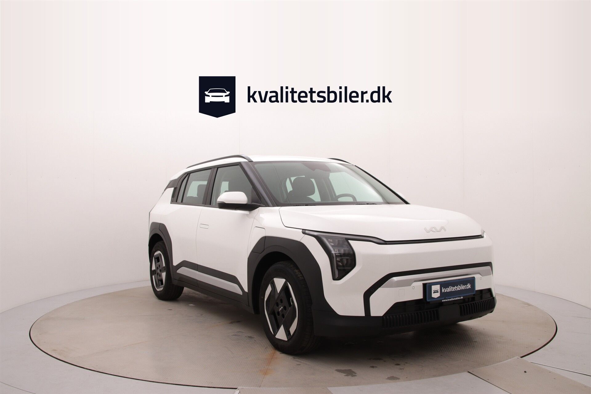Hvid Kia EV3 fra 2025