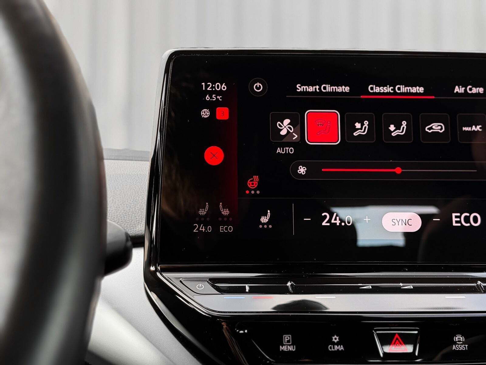 Blå VW ID.4 fra 2022