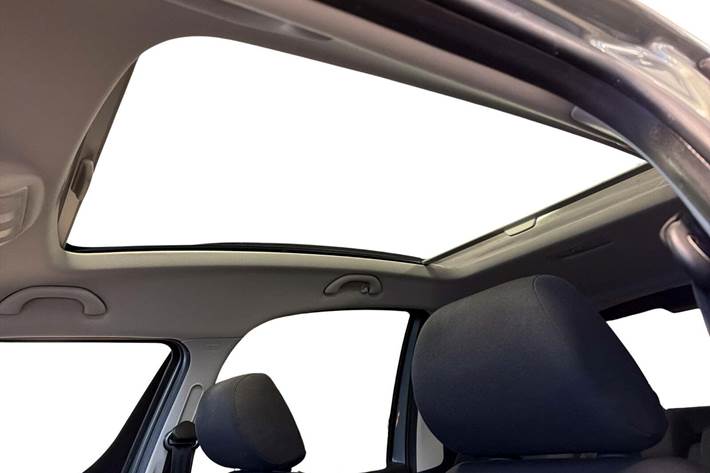 Grøn Skoda Roomster fra 2008