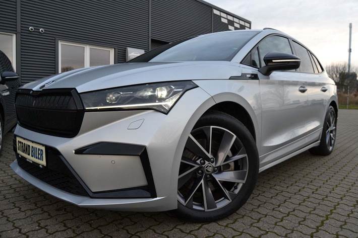Sølv Skoda Enyaq fra 2021