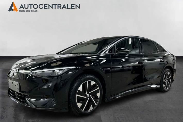 Sort VW ID.7 fra 2024 set udefra