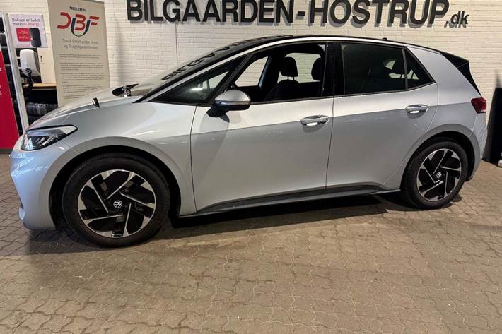 Sølv VW ID.3 fra 2023
