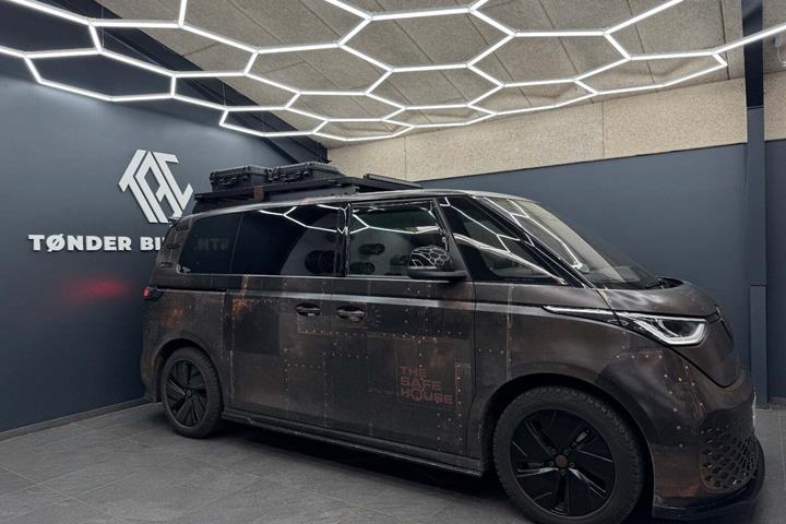 Grøn VW ID.Buzz fra 2025