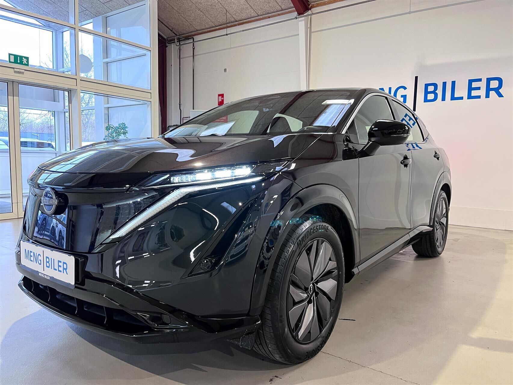 Grøn Nissan Ariya fra 2024