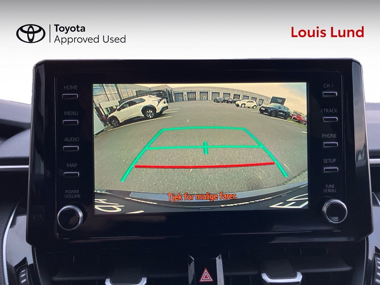 Sort Toyota Corolla fra 2019