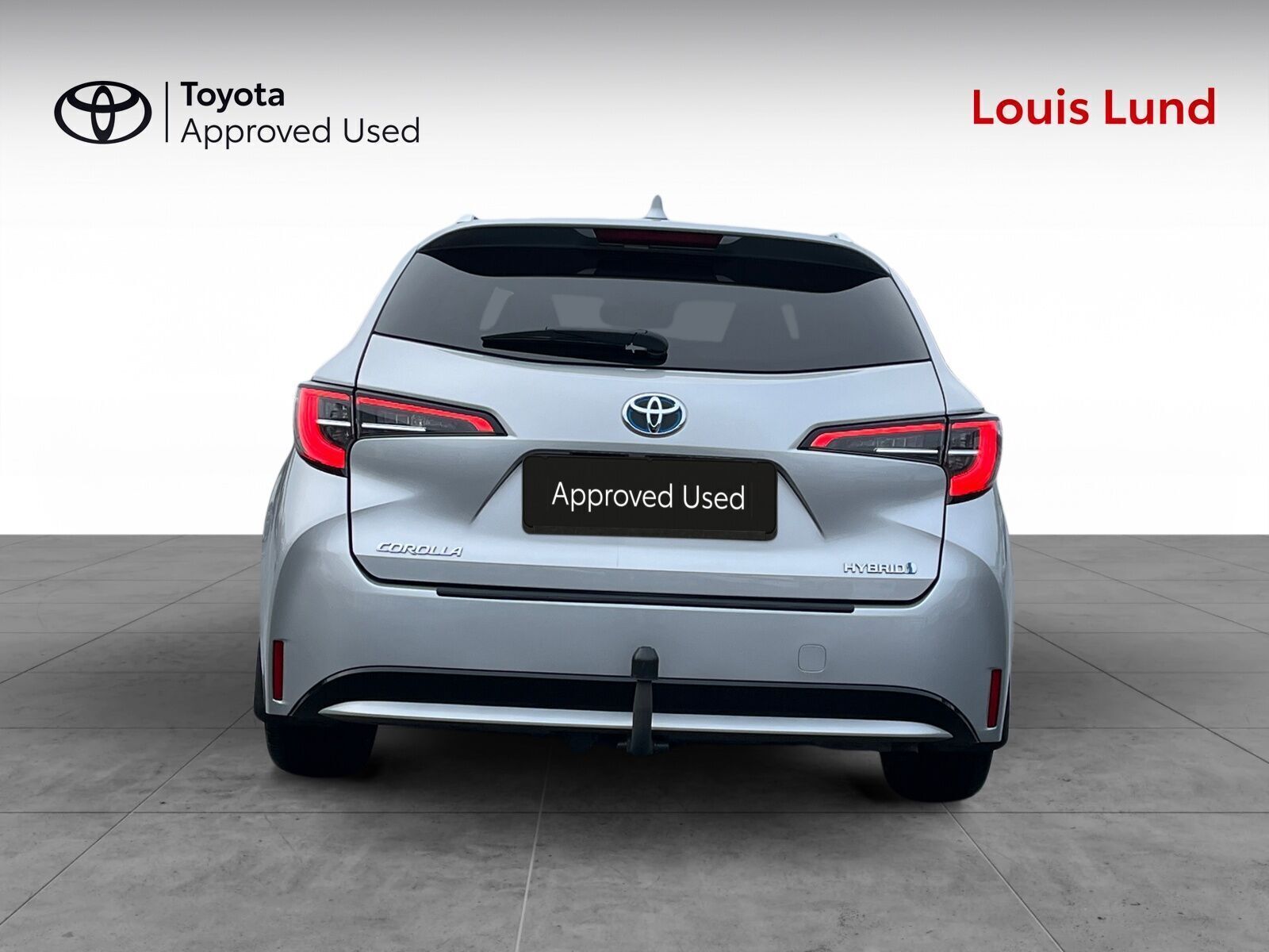 Grå Toyota Corolla fra 2020