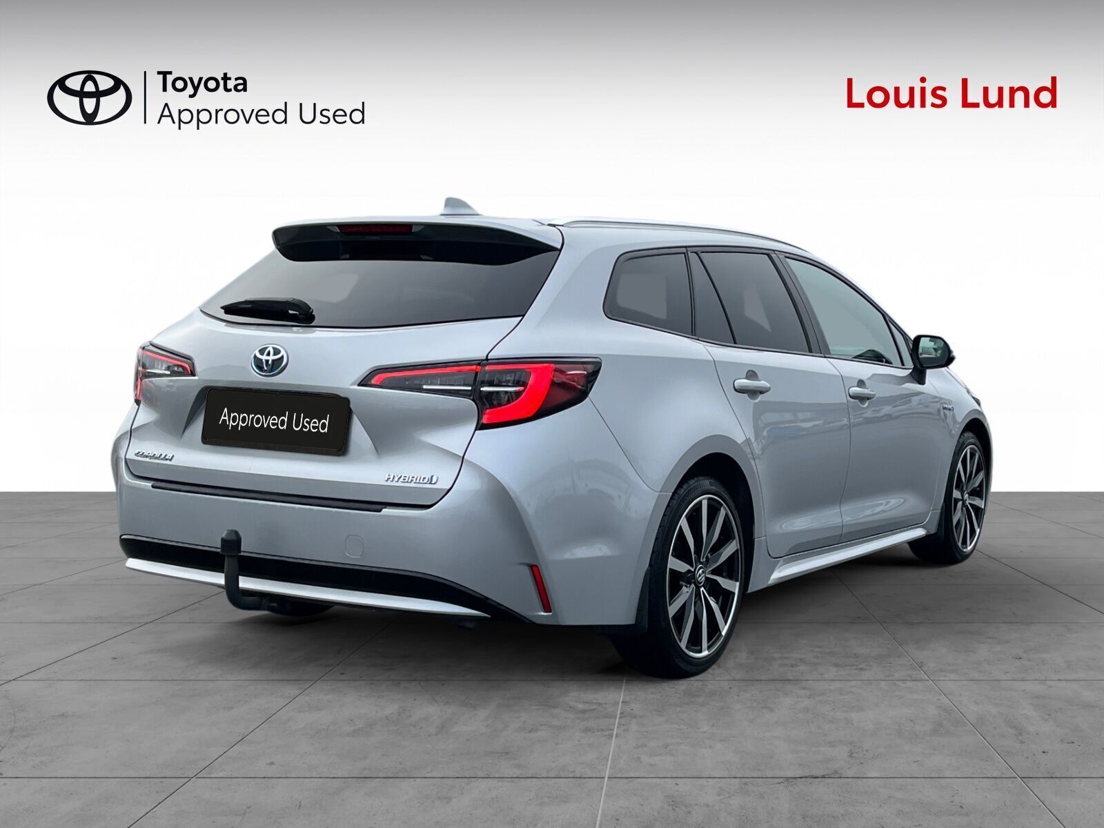 Grå Toyota Corolla fra 2020