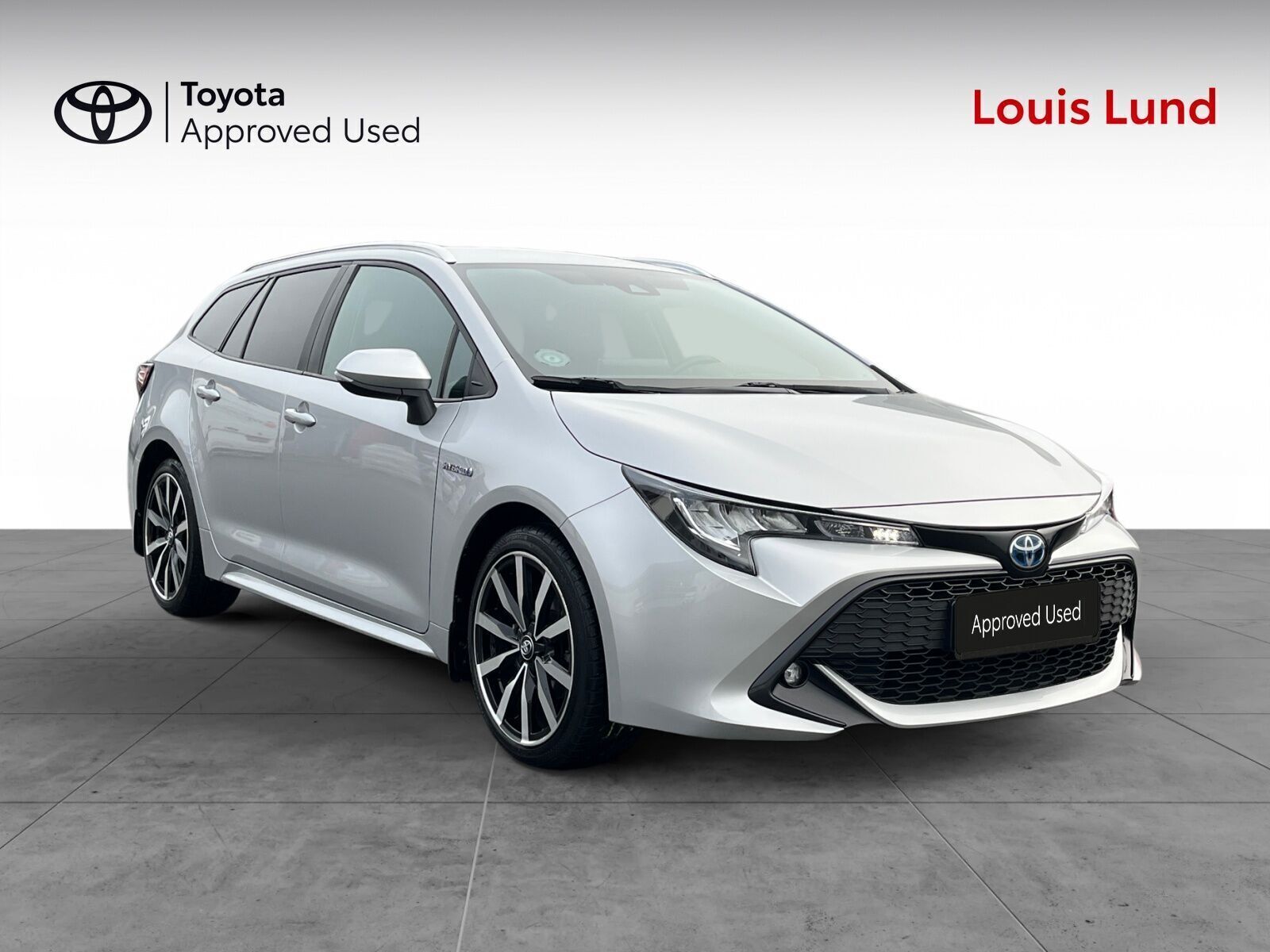 Grå Toyota Corolla fra 2020