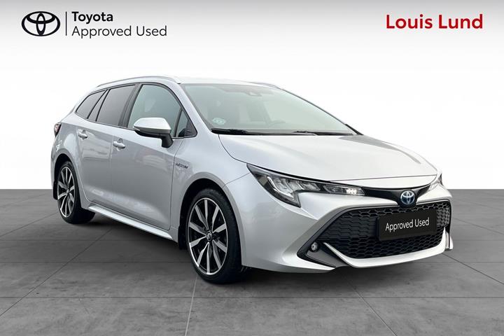 Grå Toyota Corolla fra 2020