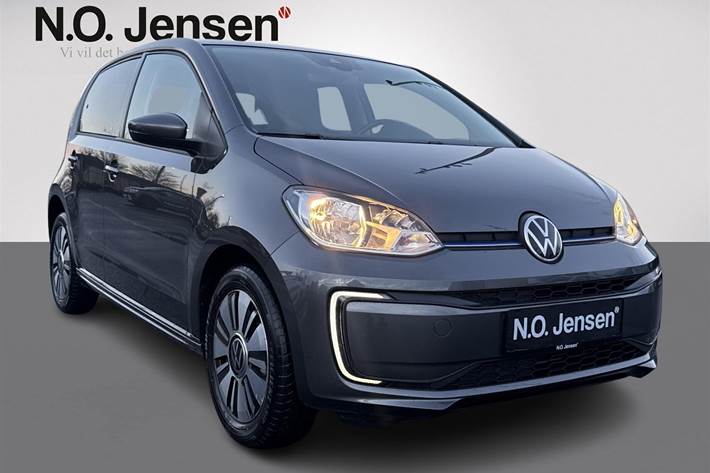 Grå VW e-up fra 2022 set udefra